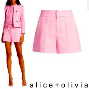 Alice and Olivia Dylan high waist shorts
